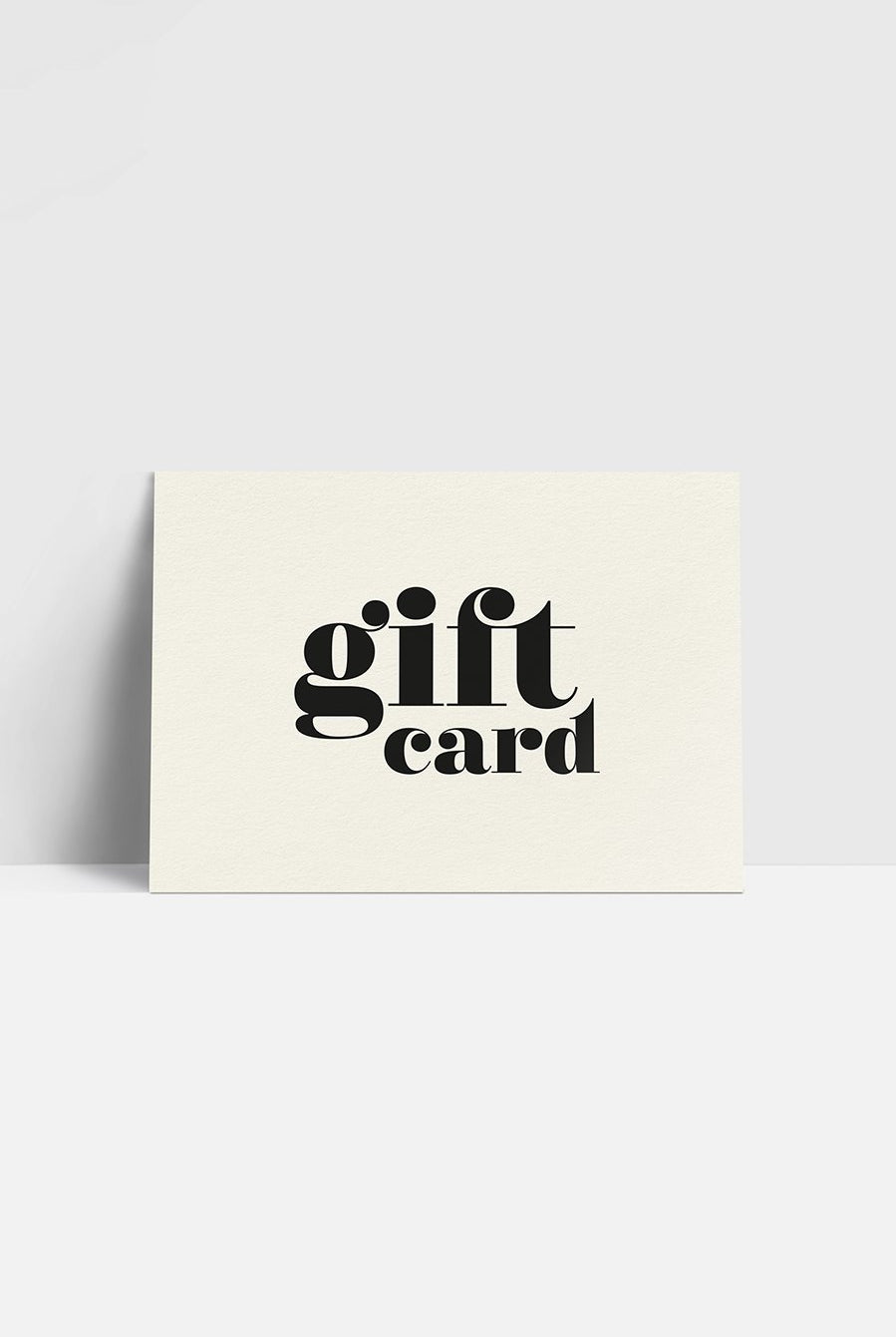 GIFT CARD